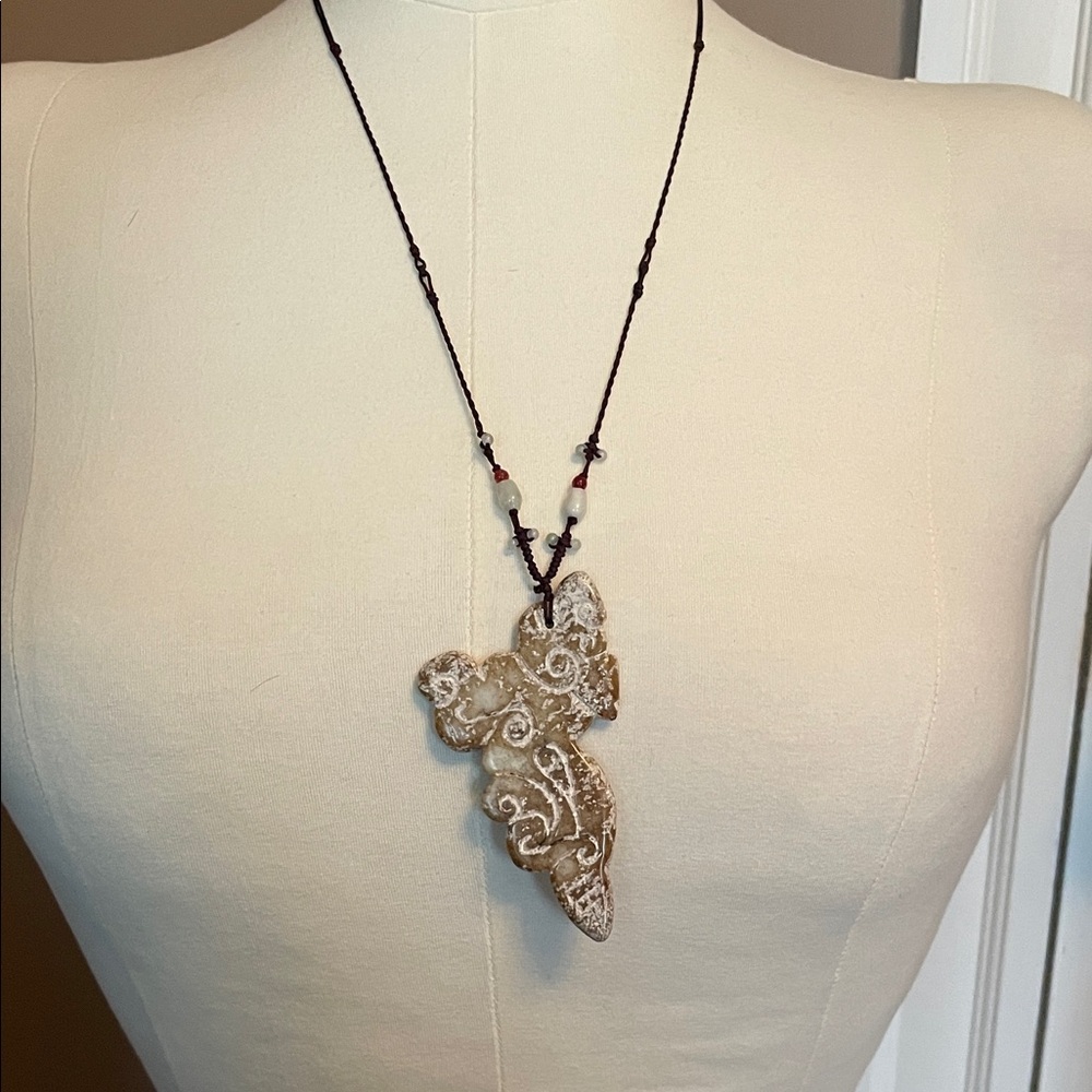 Dragon jade Pendant Necklace
